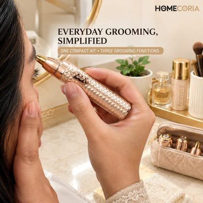 3-in-1 Precision Beauty Kit – Multi-Head Personal Grooming Trimmer