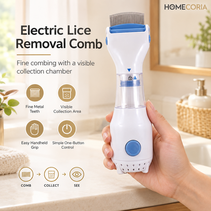 Electric Lice Comb – Gentle Scalp &amp; Lice Removal Comb
