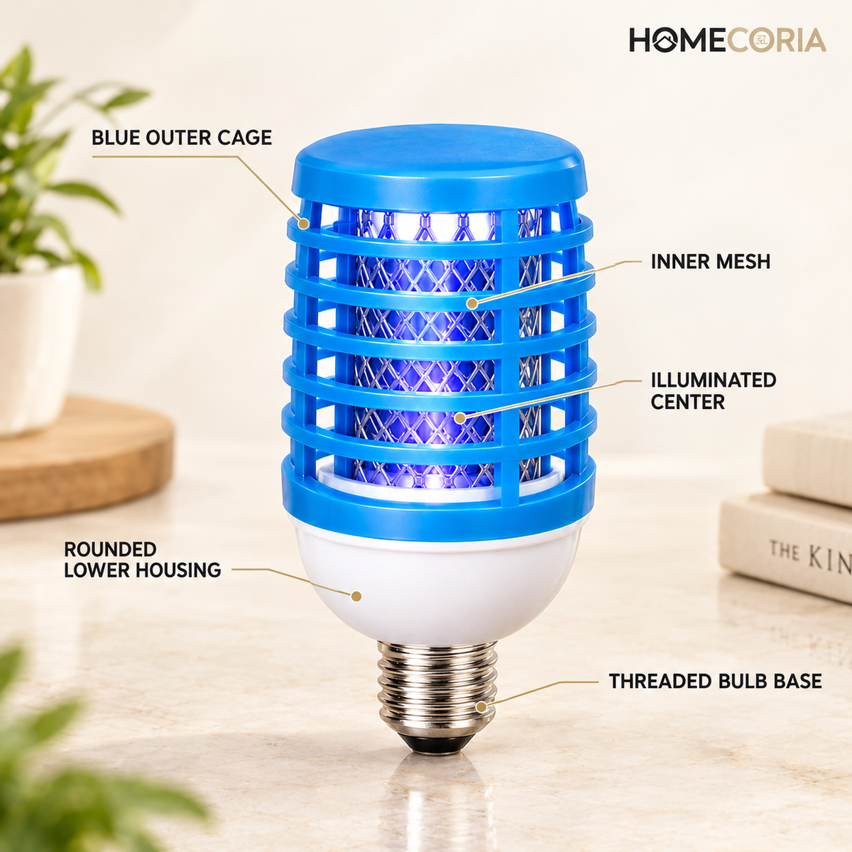 LED Mosquito Killer Lamp – Electric Insect Killer Bulb