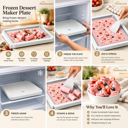 Frozen Dessert Maker Plate