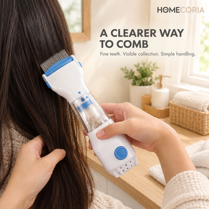 Electric Lice Comb – Gentle Scalp &amp; Lice Removal Comb