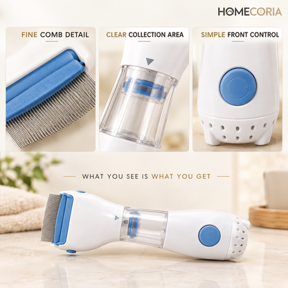 Electric Lice Comb – Gentle Scalp &amp; Lice Removal Comb