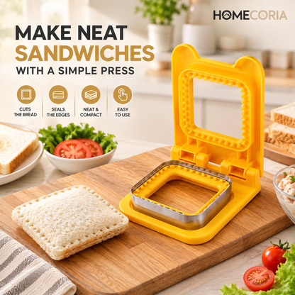 Sandwich Cutter & Sealer – Bread Pocket Maker & Sandwich Press Mold