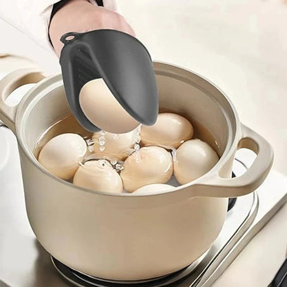 Silicone Pot Holder Gloves Non-Slip Grip Kitchen Utensils Anti Scalding and Heat Insulation Gloves Essential Kitchen Tools