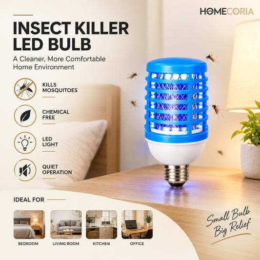 LED Mosquito Killer Lamp – Electric Insect Killer Bulb