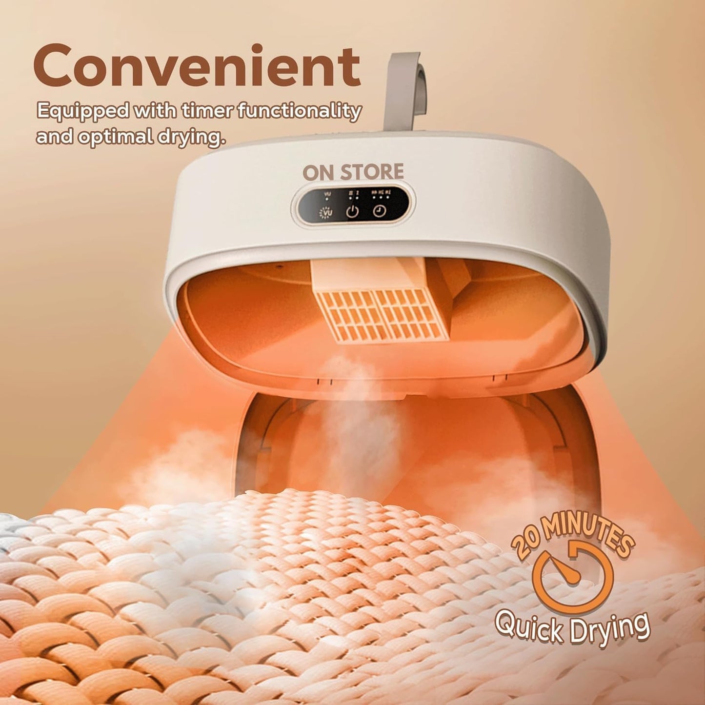 Multifunctional Portable Clothes Drying and Ironing Machines