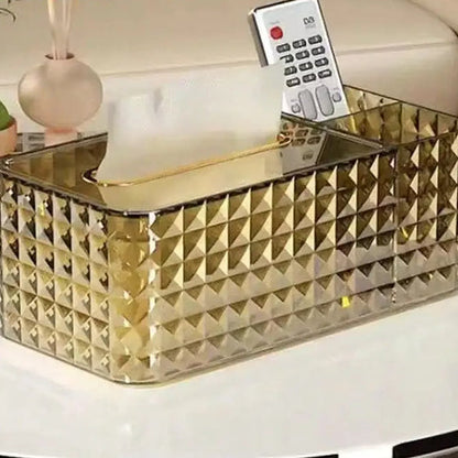 Luxury Diamond Pattern Tissue Box